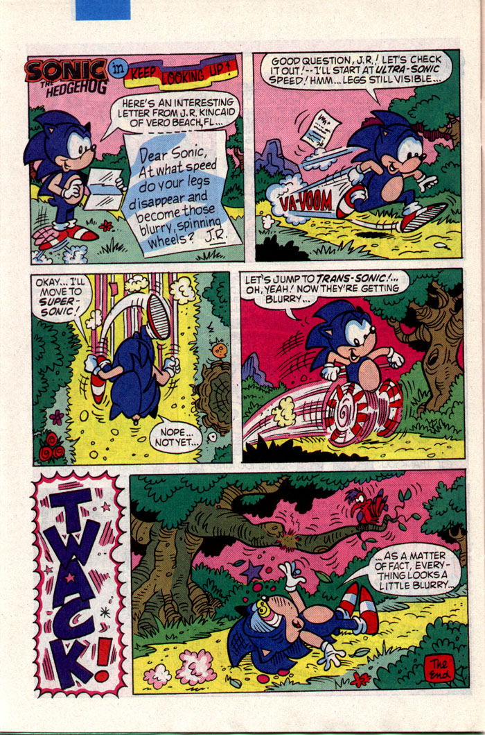 Read online Sonic The Hedgehog comic -  Issue #1 - 27