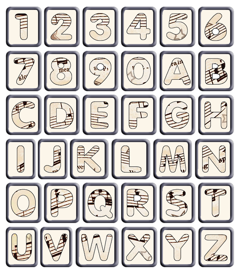 music alphabet clipart - photo #24