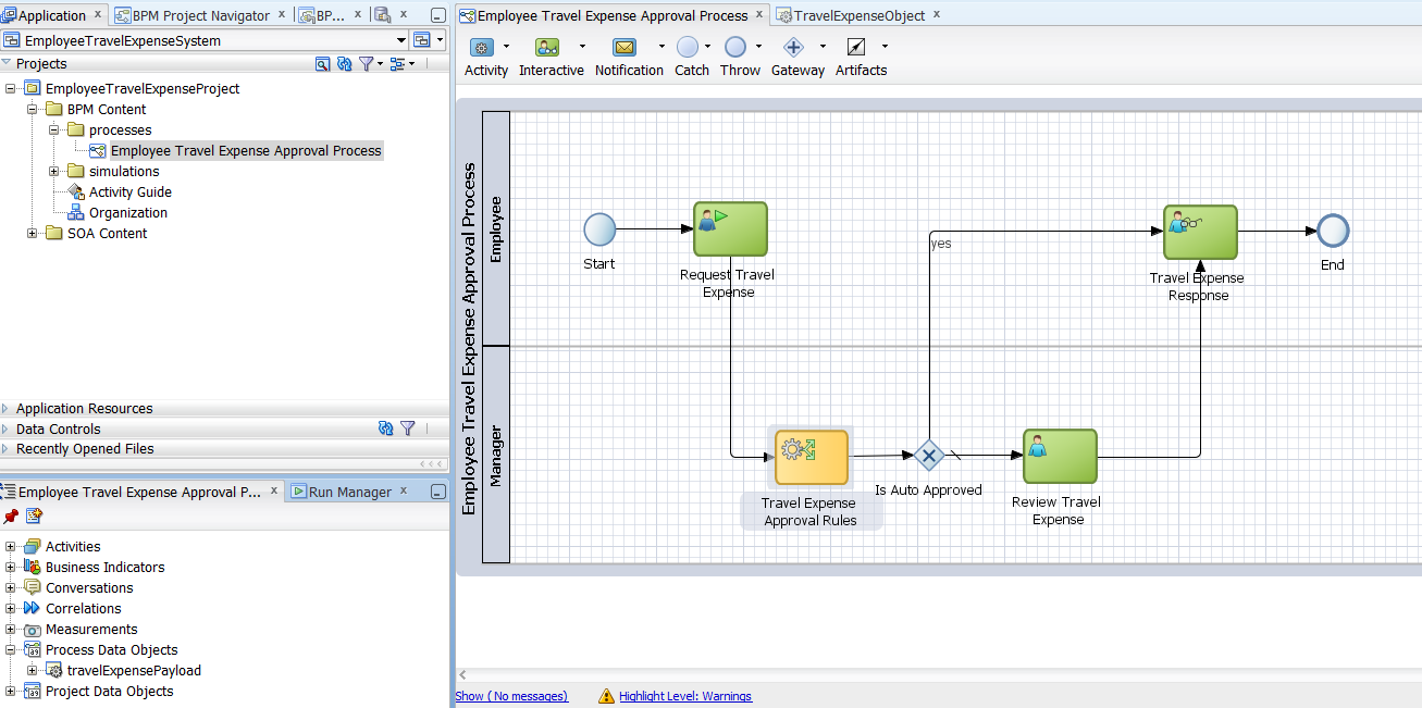 Oracle Fusion Middleware : Implementing Business Rules in BPM Processes