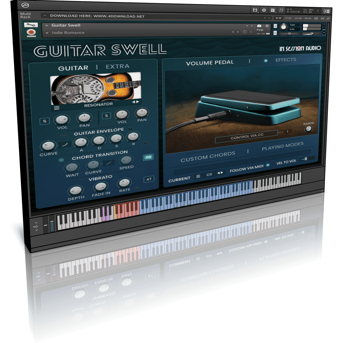 Download In Session Audio Guitar Swell KONTAKT Library