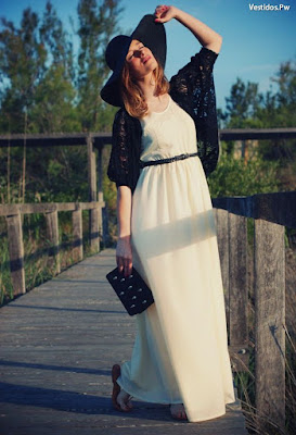 Vestidos de moda largos casuales Vestidos de moda largos casuales