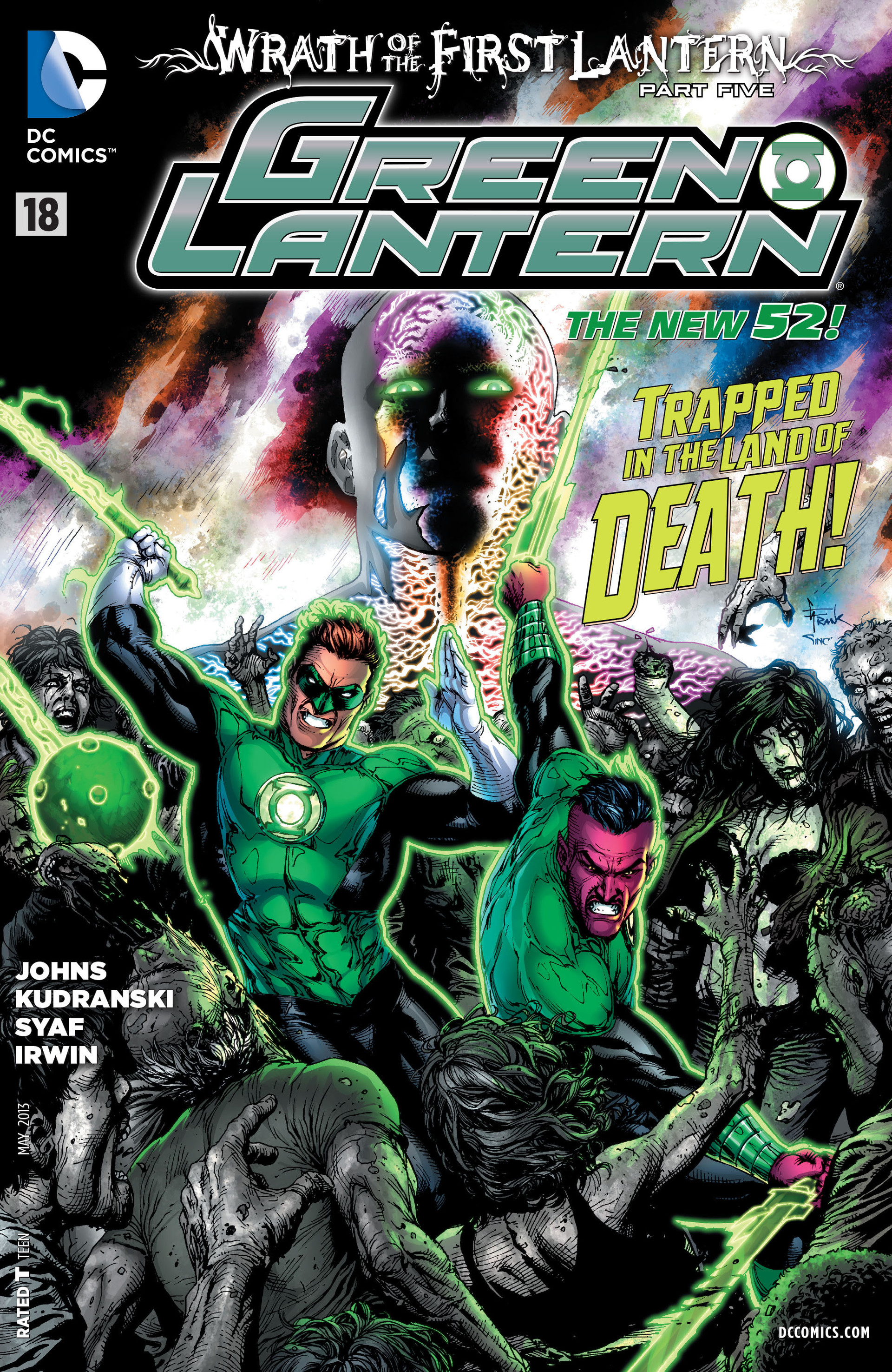 Read online Green Lantern (2011) comic -  Issue #18 - 1