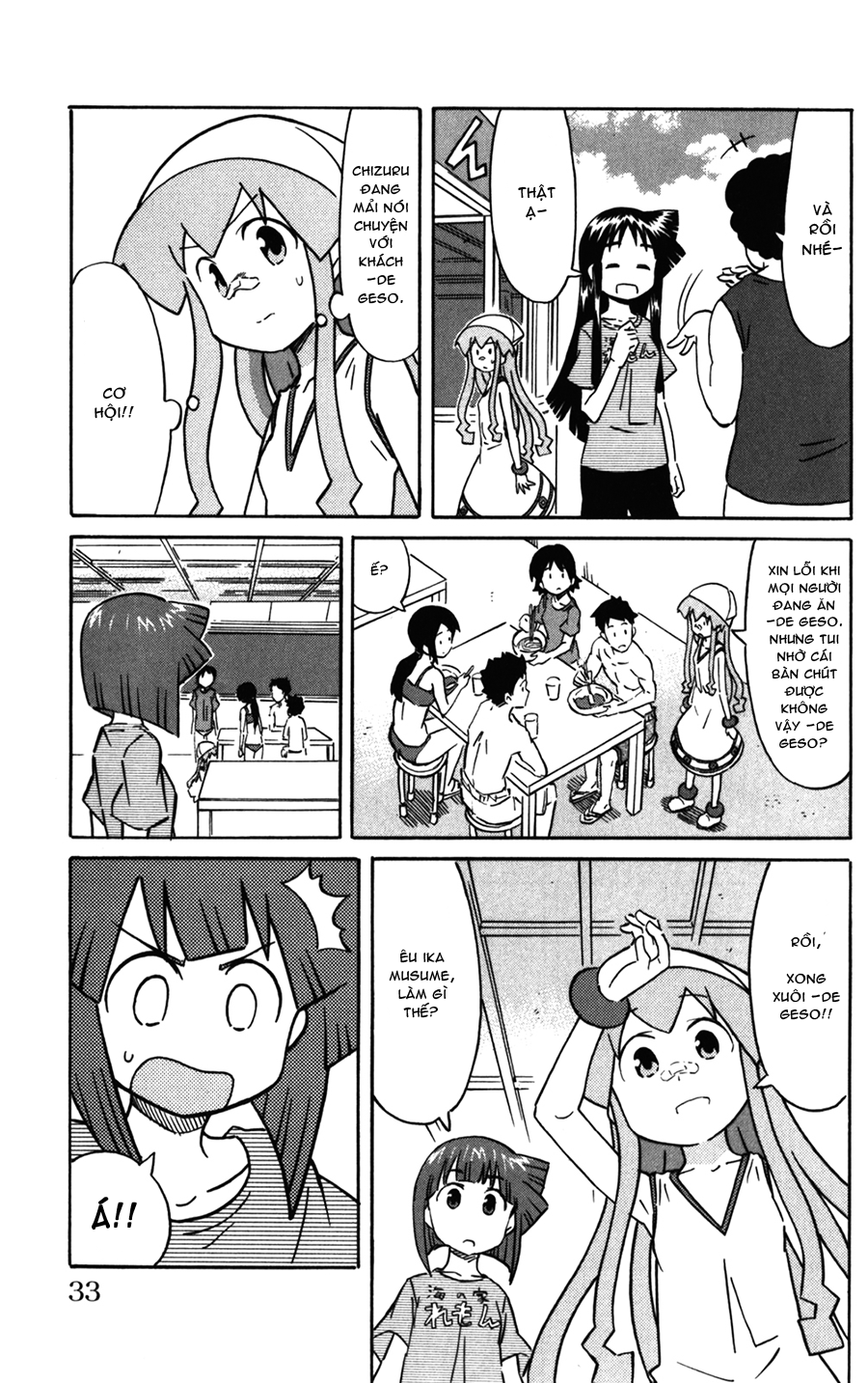 Shinryaku! Ika Musume Chap 213 - Truyen.Chap.VN