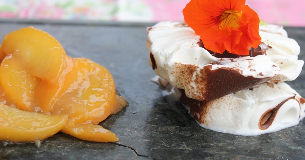 Wolkenfees Küchenwerkstatt: Gelbe Grütze, ein leckeres Pfirsich-Dessert