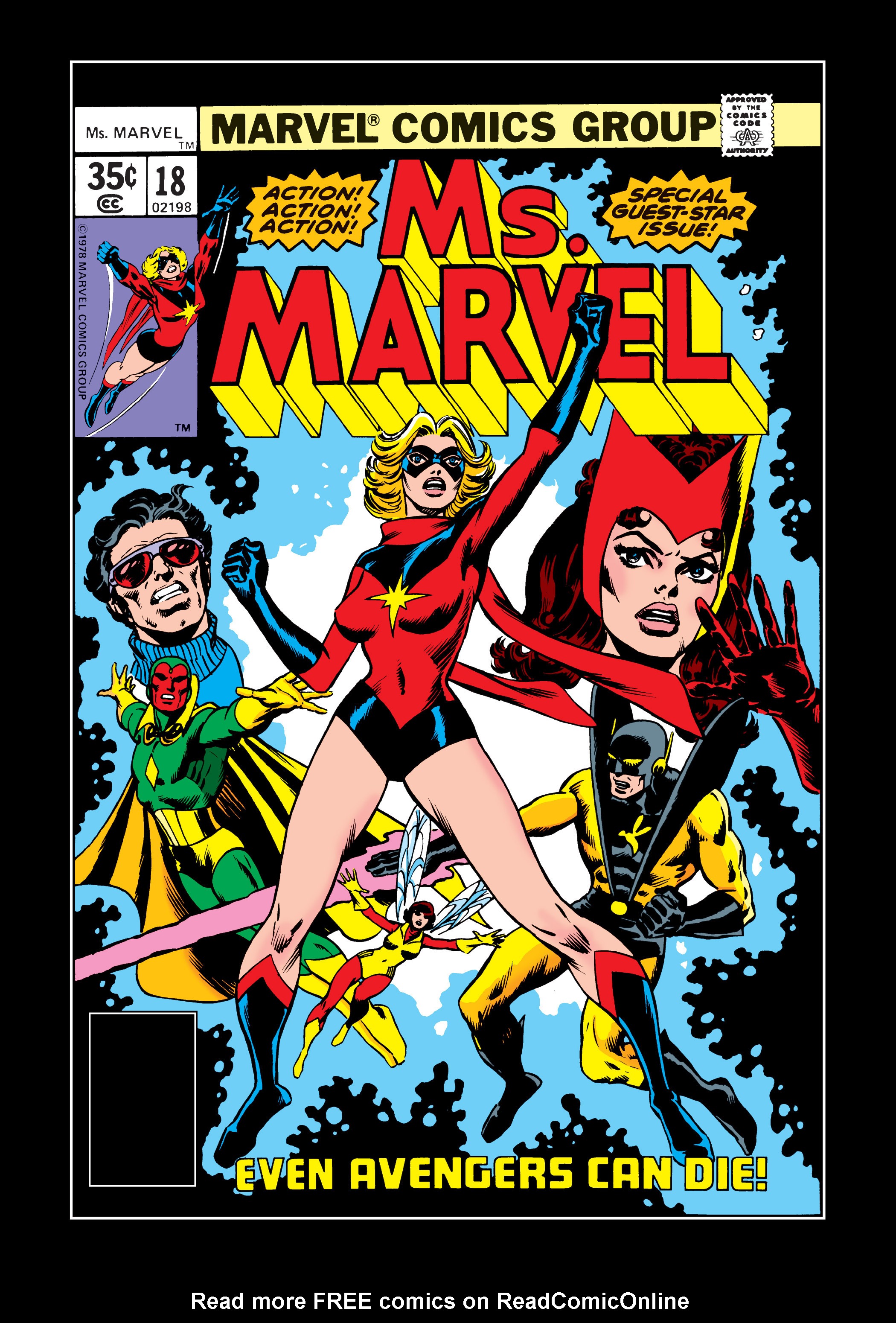 Read online Ms. Marvel (1977) comic -  Issue #18 - 1