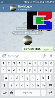 tutorial bagaimana membuat grup telegram di hp android 