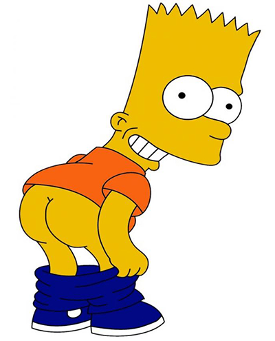 Bart Simpson emoticon