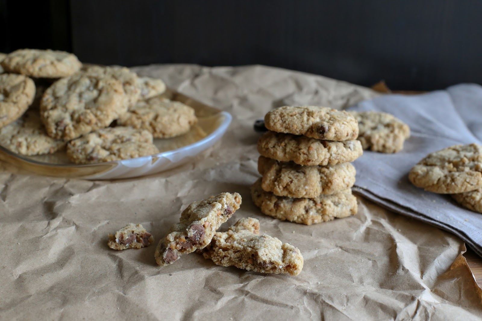 Smart Cookie Roasted Buckwheat Chocolate Chip Cookies