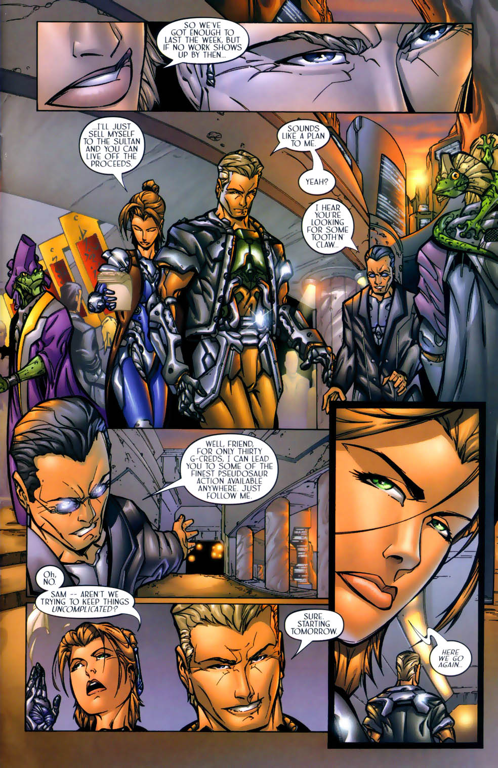 Read online Sigil (2000) comic -  Issue #1 - 6