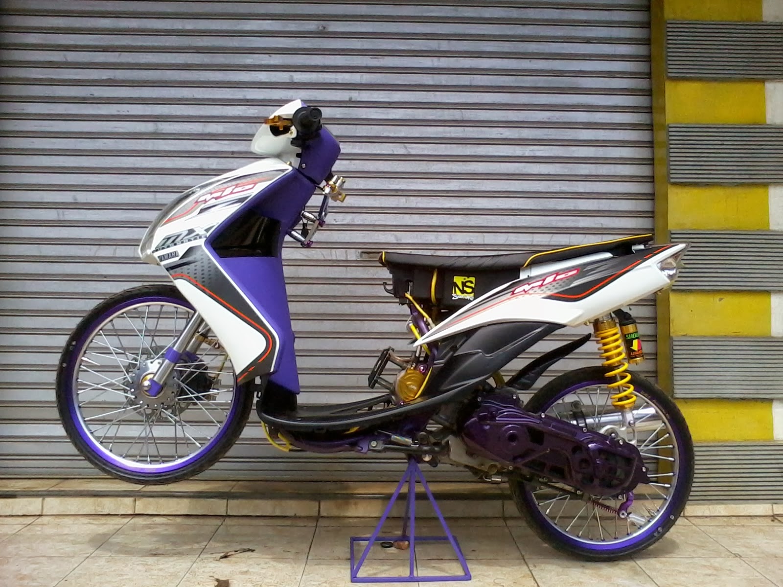 Modif Street Racing Mio Terkeren Dan Terbaru Modifikasi 