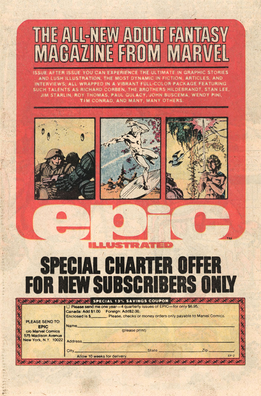 Read online Marvel Super Action (1977) comic -  Issue #19 - 22