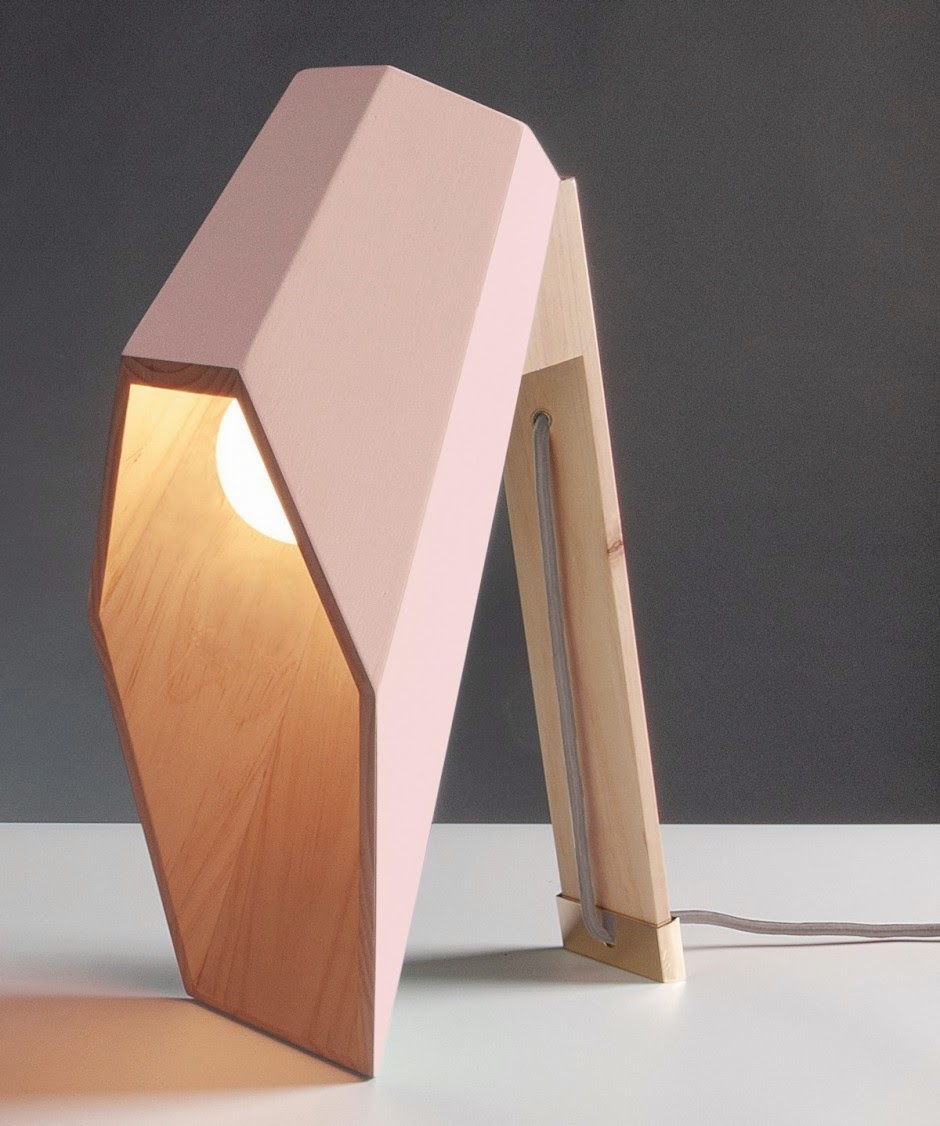 smarowidla Wood table lamp furniture by Alessandro Zambelli