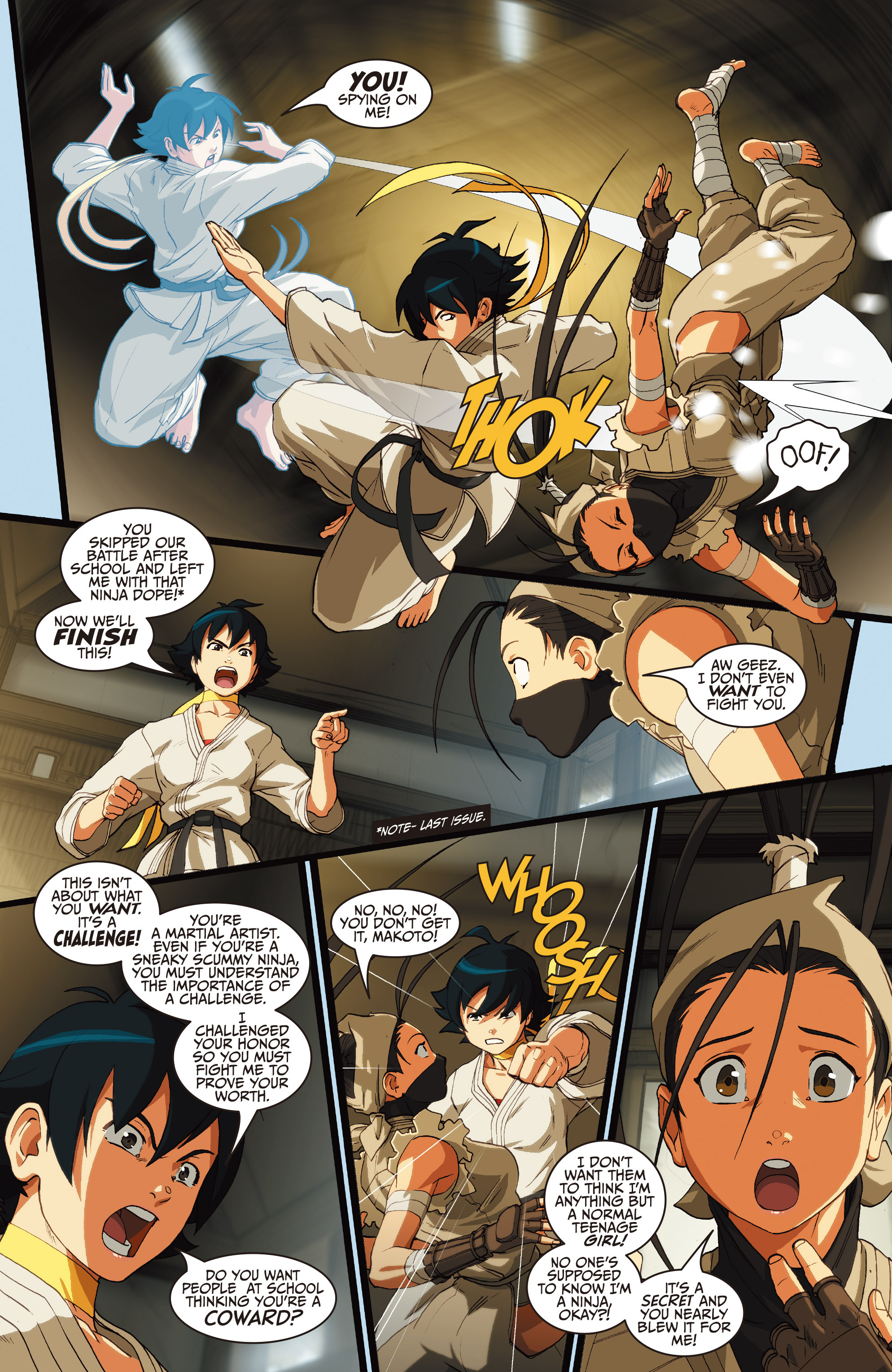 Read online Street Fighter Legends: Ibuki comic -  Issue #2 - 6