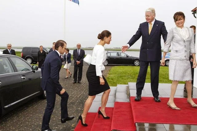 Crown Princess Victoria and Prince Daniel  Visit Iceland Day - 1