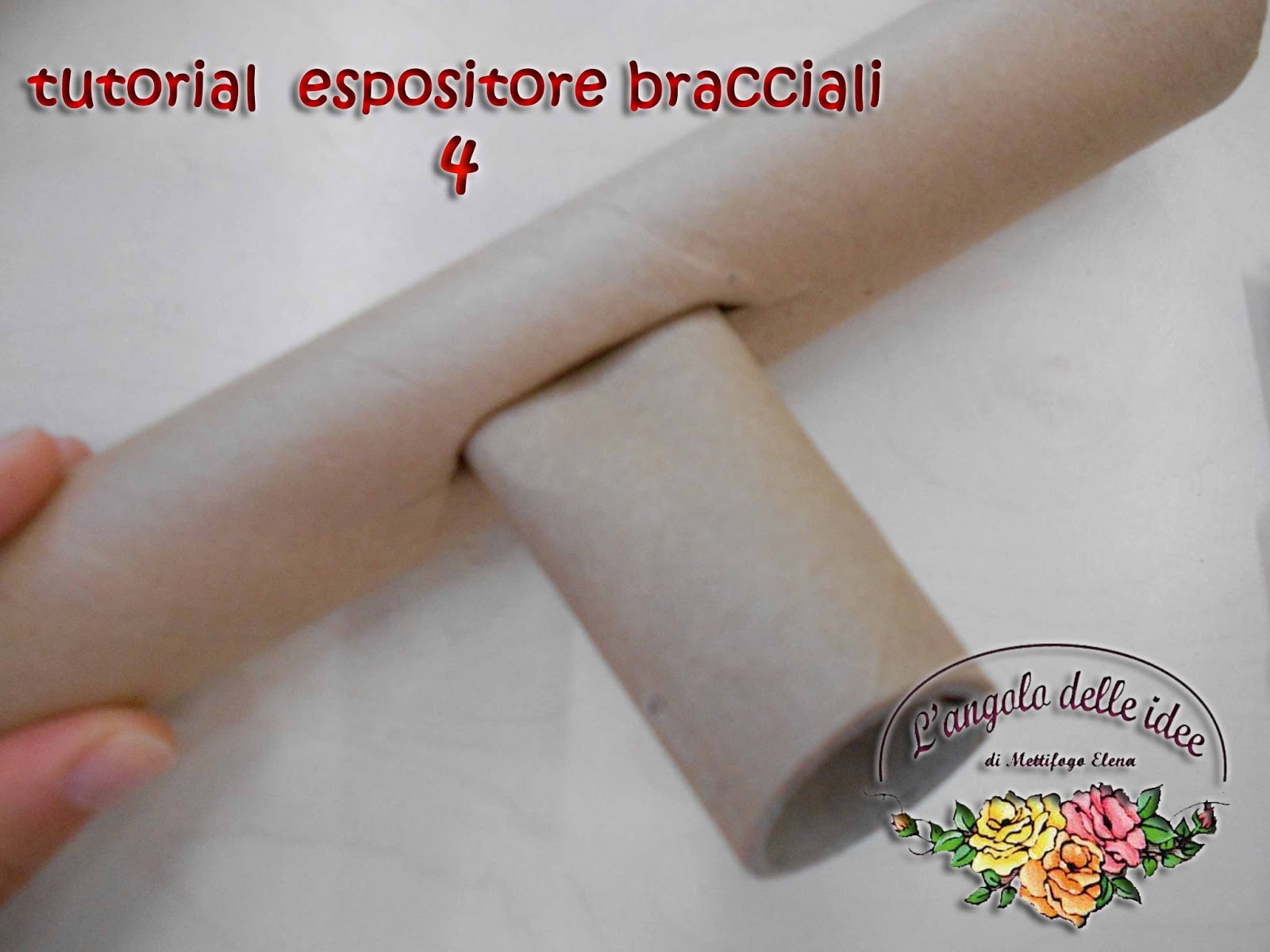 L'angolo delle idee: PORTA BRACCIALI FAI DA TE