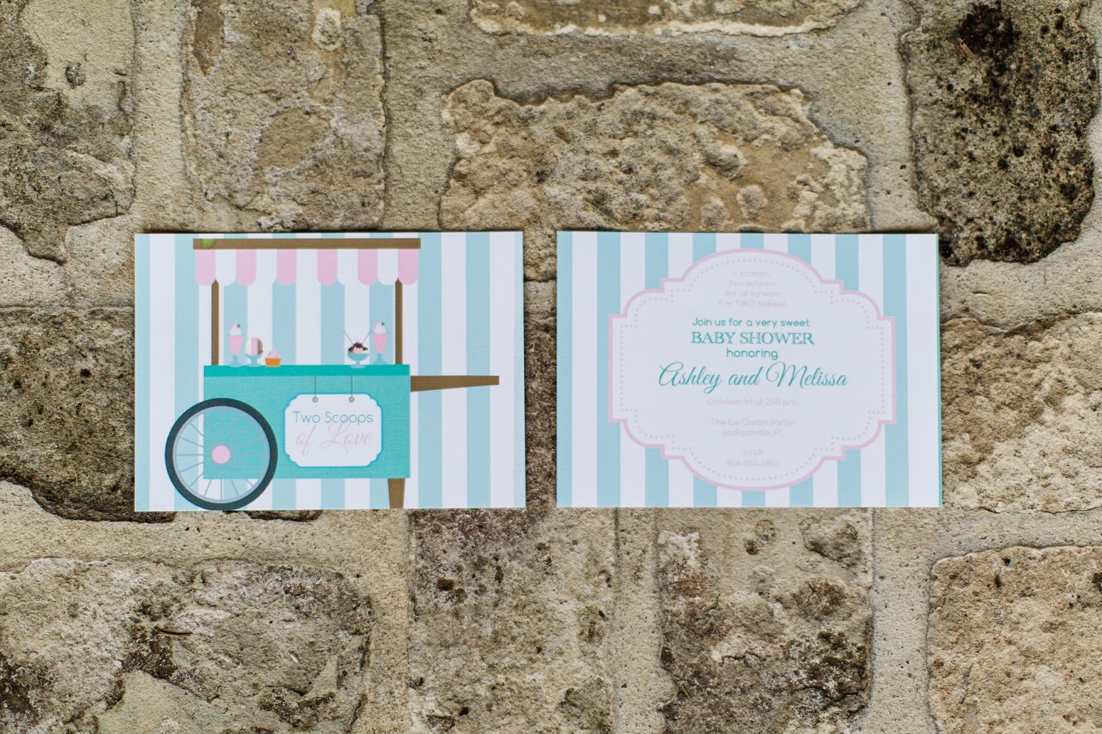 Two Scoops | Styled Baby Shower | Jacksonville Wedding \u0026 Event Planner |  Dairing Events, image size:1600x1066