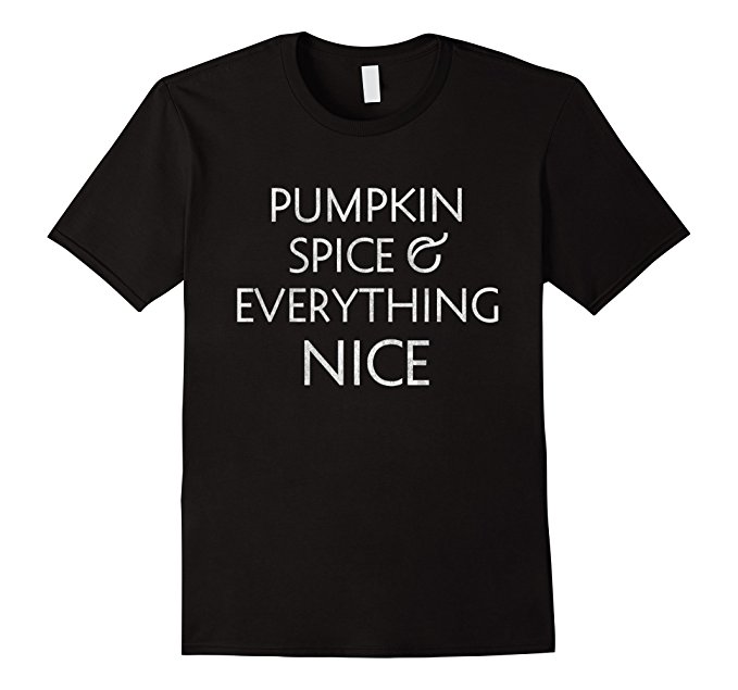 Pumpkin spice and everything nice, Women's vintage look t-shirt