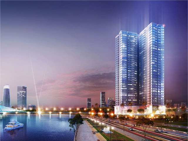 Vinpearl Condotel Đà Nẵng -  Những lý do thuyết phục nhà đầu tư bỏ vốn Vinpearl-riverfront-condotel-danag-ngo-quyen-phoi-canh-2-large