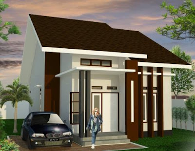 Desain rumah minimalis type 36 Rumah minimalis tampak depan