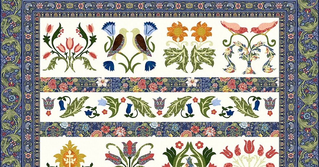 William Morris in Quilting Quilt Gallery and Patterns