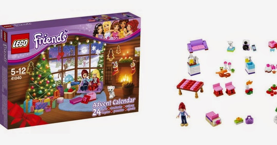 lego friends advent calendar 41040