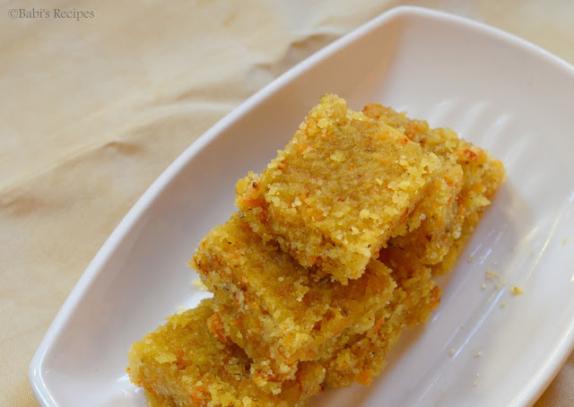 Carrot Coconut Burfi | Easy Indian Sweet Recipe | Video Recipe