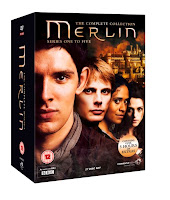 merlin, bbc, 5-series box set