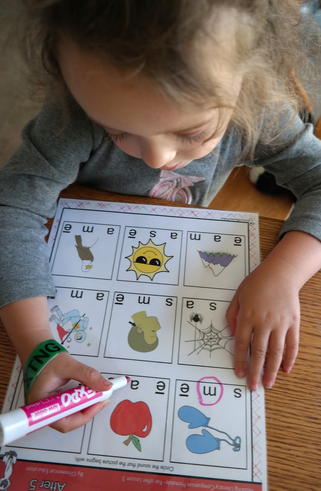 Glimmercat Education: Preparing to "Teach My Child To Read" via "100