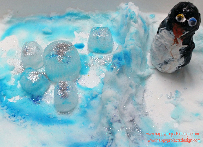 Nieve artificial diy