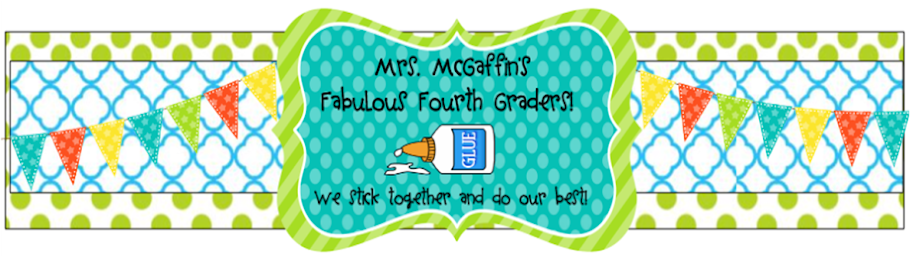 Mrs. McGaffin's Fabulous 4th Graders!