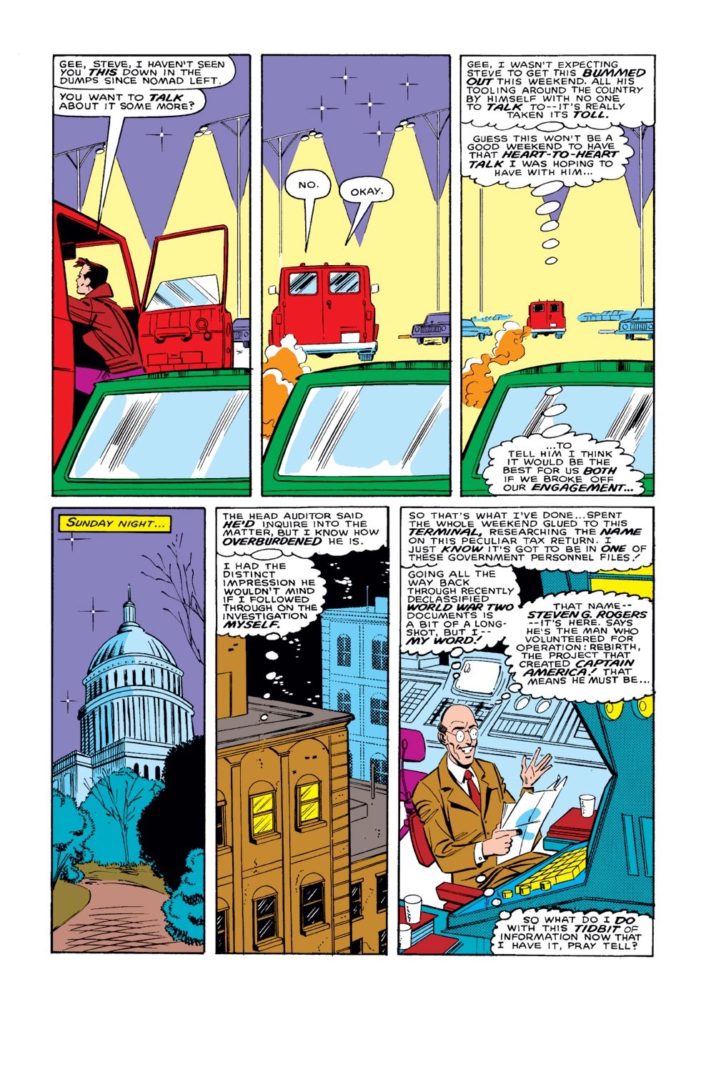 Read online Captain America (1968) comic -  Issue #327 - 23