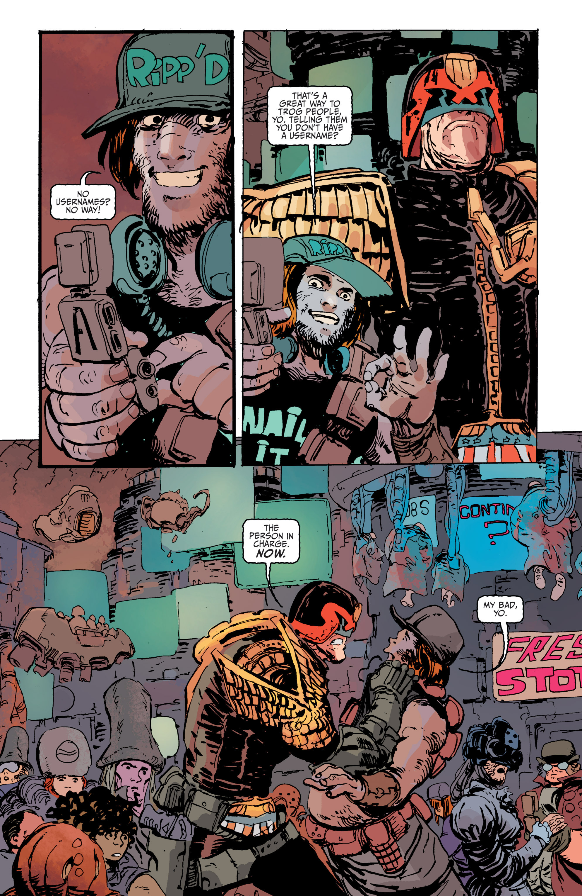 Read online Judge Dredd (2015) comic -  Issue #2 - 7