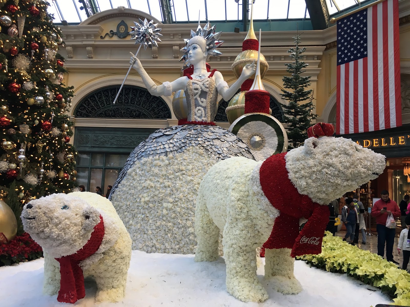 My CocaCola® Journey CocaCola Polar Bears at Bellagio Conservatory