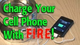 Φορτίστε το κινητό σας με την φωτιά! (vid)