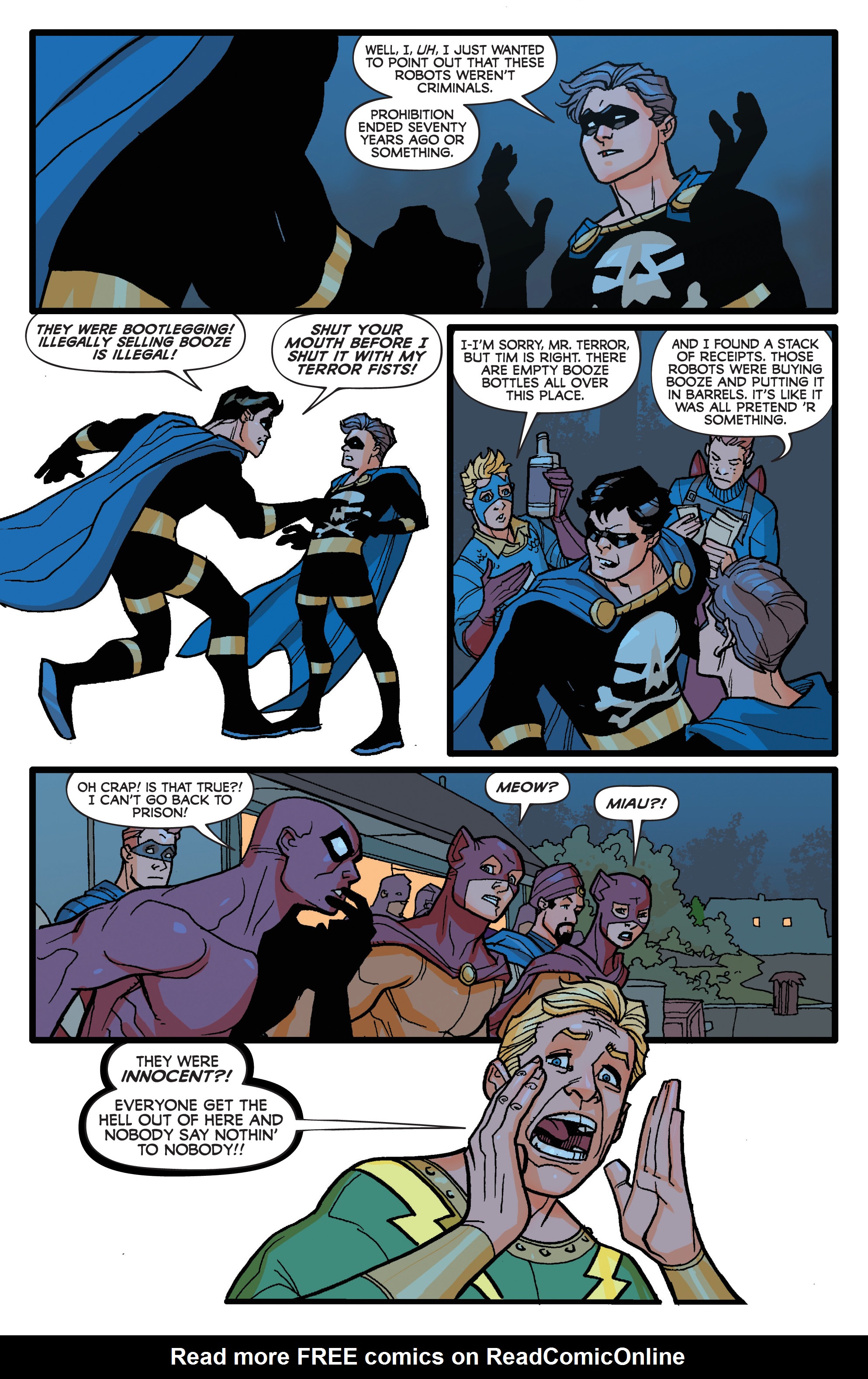 Read online Project Superpowers: Hero Killers comic -  Issue #1 - 12
