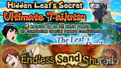 NARUTO: Blazing - Farmable Raid Ninjas From Emergency Missions