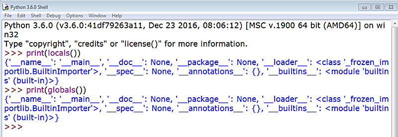 APRENDER A PROGRAMAR CON PYTHON: LOCALS(), GLOBALS() Y VARS()
