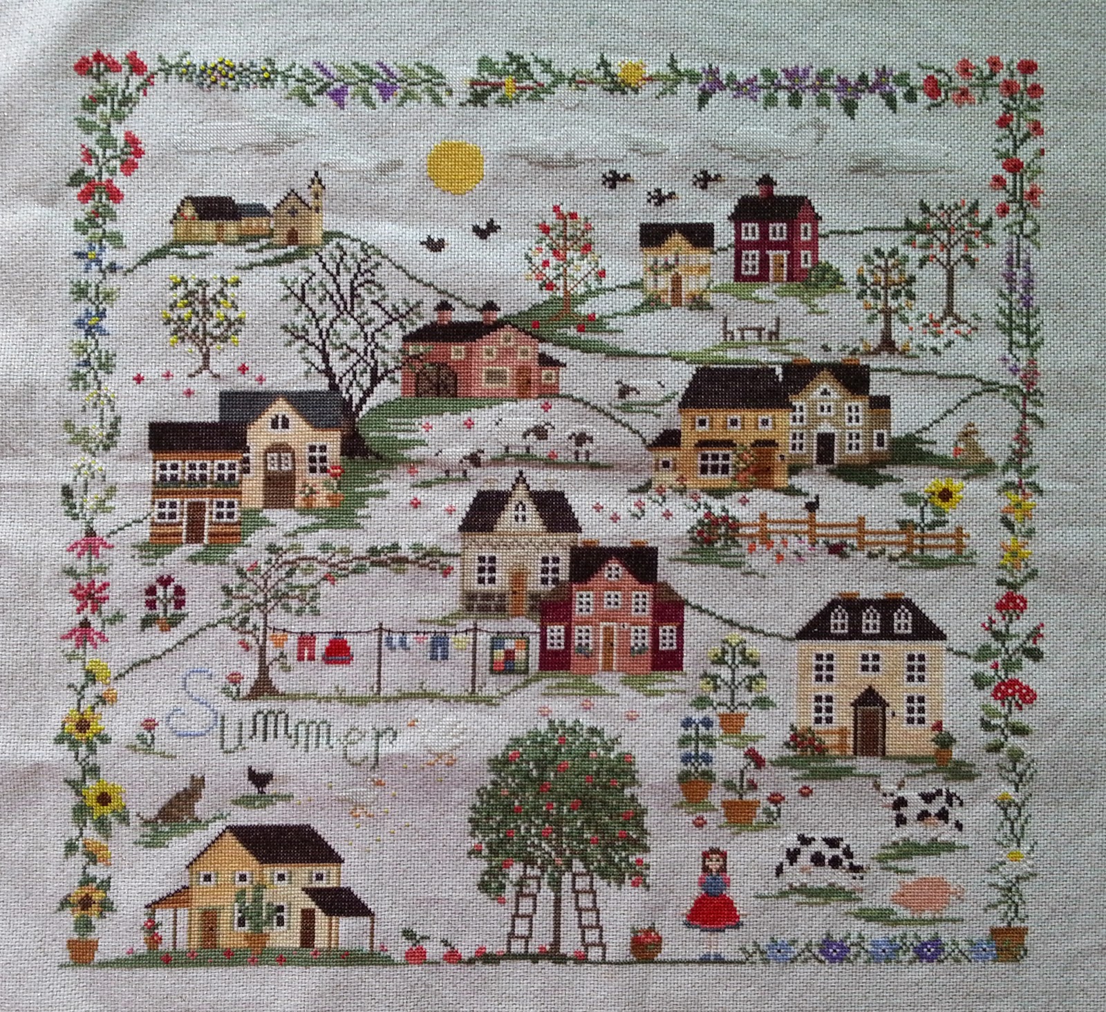 Youngok's Happy Crafts Cross Stitch Estate (etcSummer) from Sara