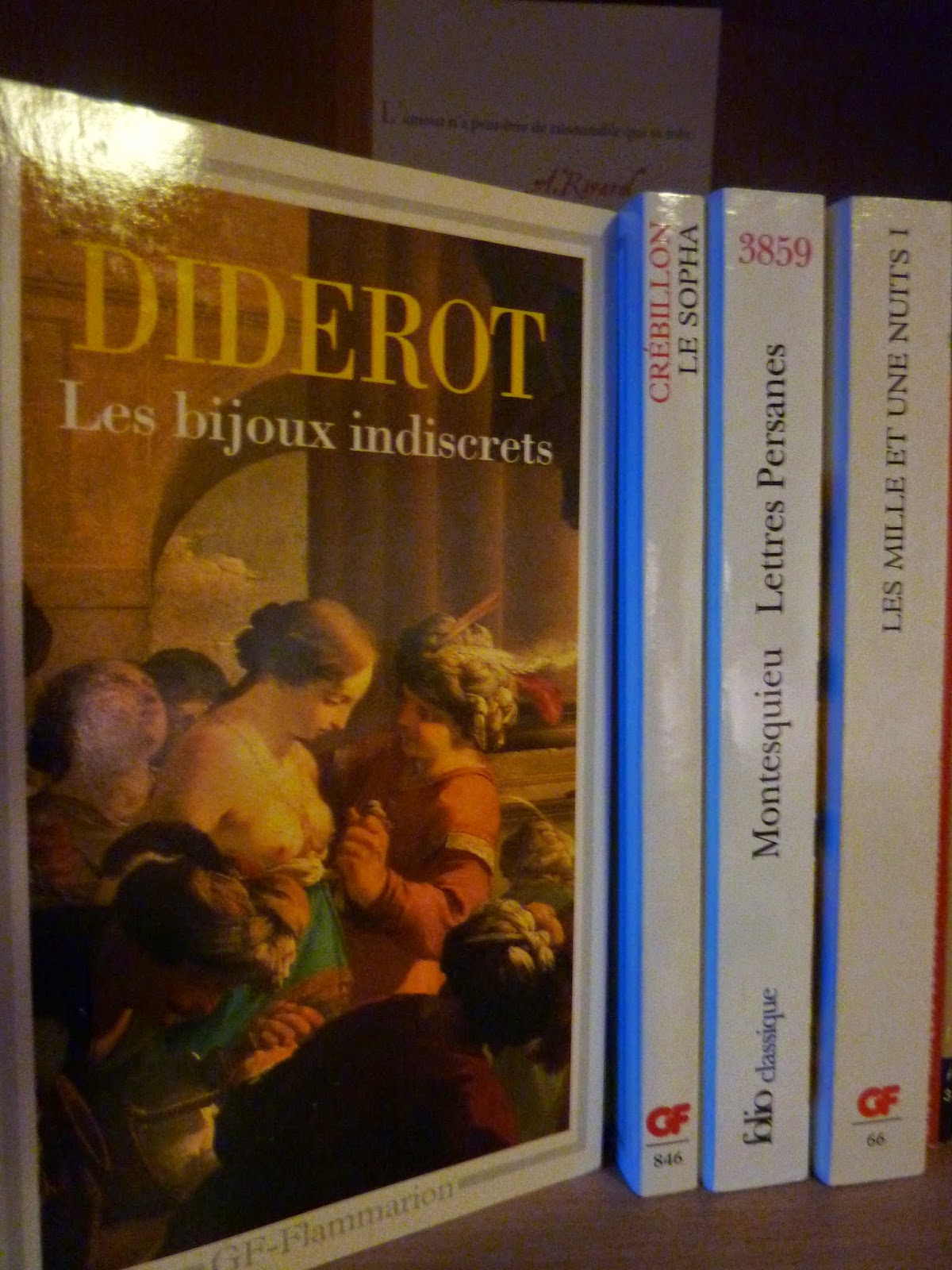 Les bijoux indiscrets - Denis Diderot