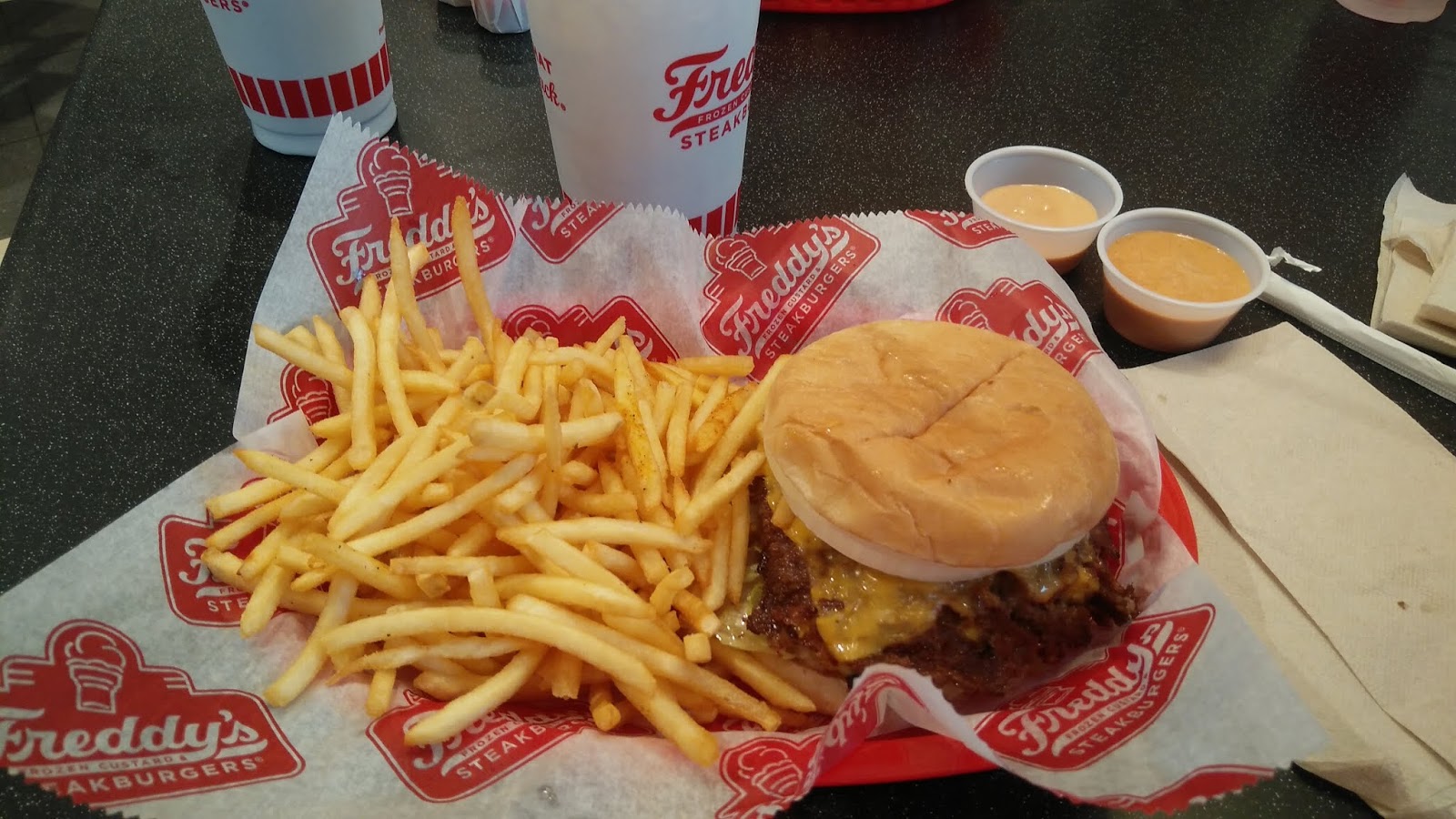Freddy's Frozen Custard & Steakburgers, Creve Coeur Visited September