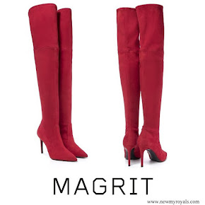 Queen Letizia wore Magrit Francesca Boots
