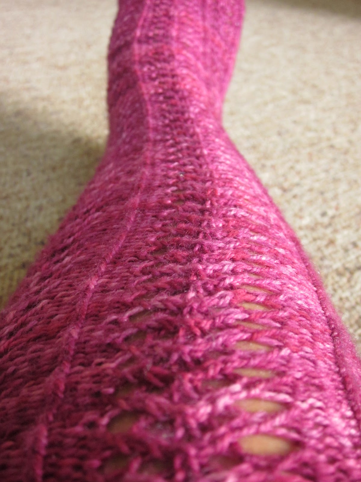 The Crooked Knitter Longest Socks EVER