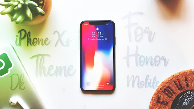 iPhone Xs Theme For Honor Mobiles || iOS 13 Theme For EMUI 🍎