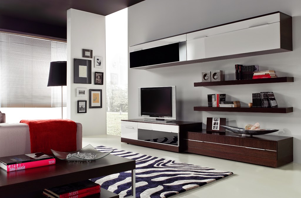 Muebles X Muebles: Decoración interior-color wengue