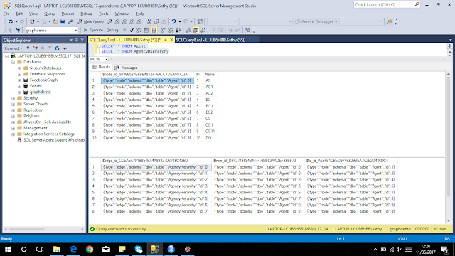 All about SQLServer: SQL Server 2017 - Graph tables