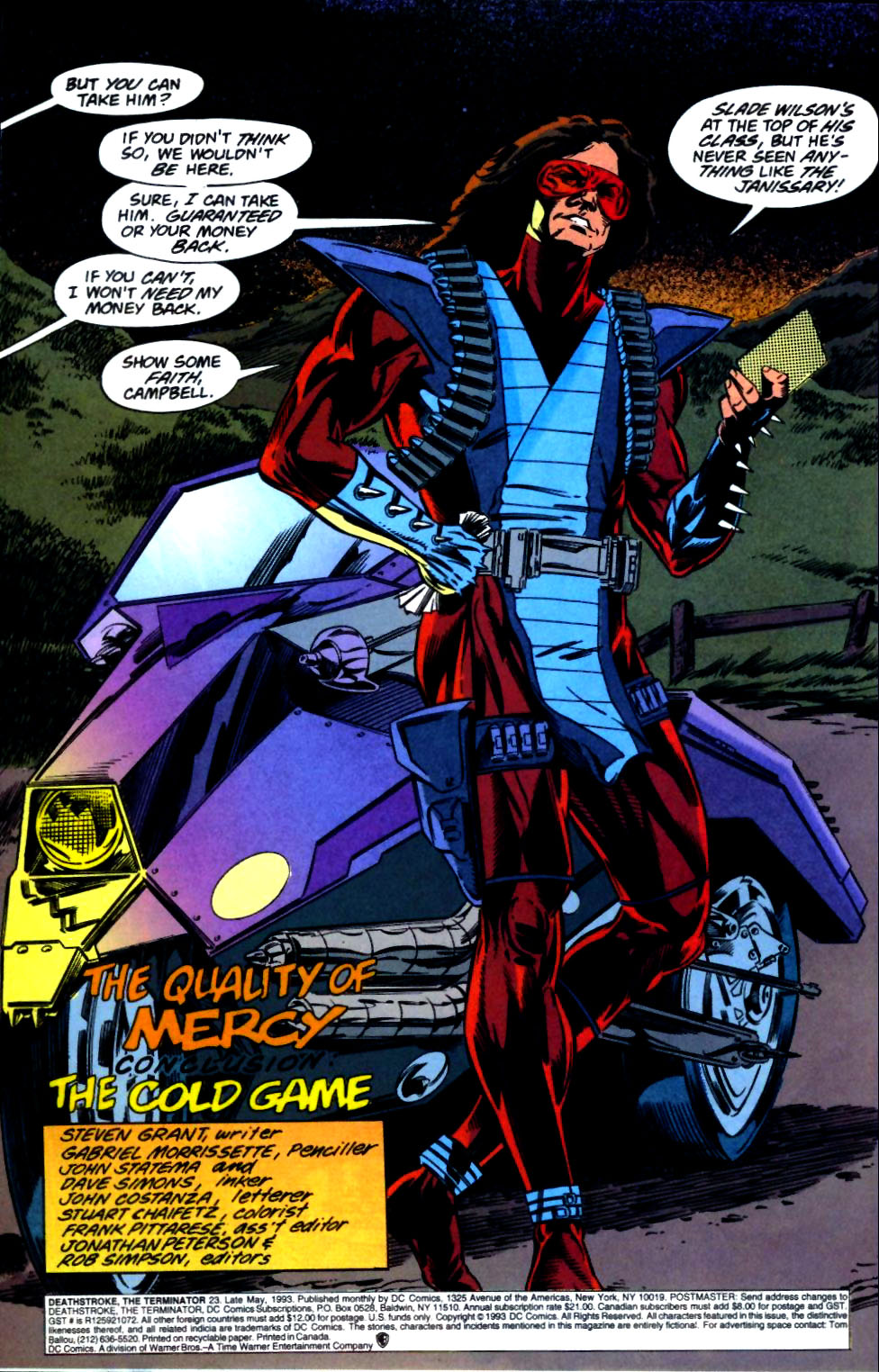 Read online Deathstroke (1991) comic -  Issue #23 - 3