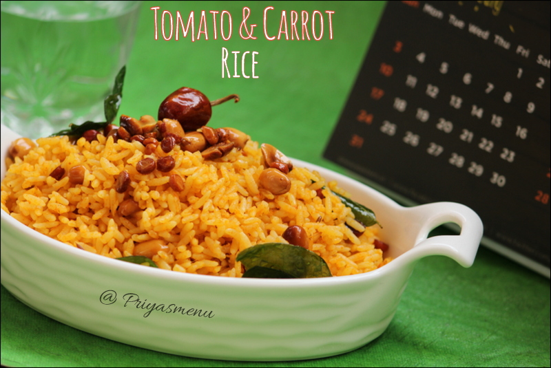 Tomato & Carrot Rice