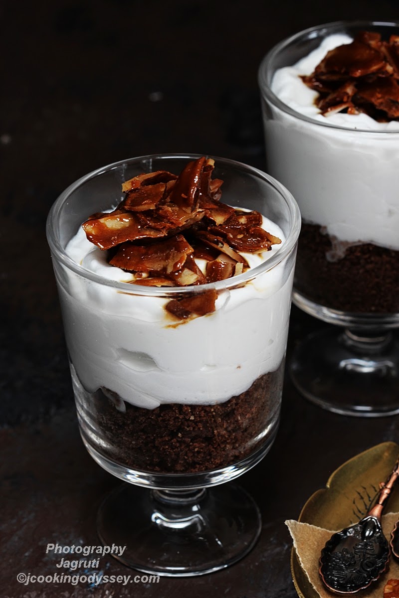 Jagruti's Cooking Odyssey: Cacao and Coconut Pots with Coconut Praline ...
