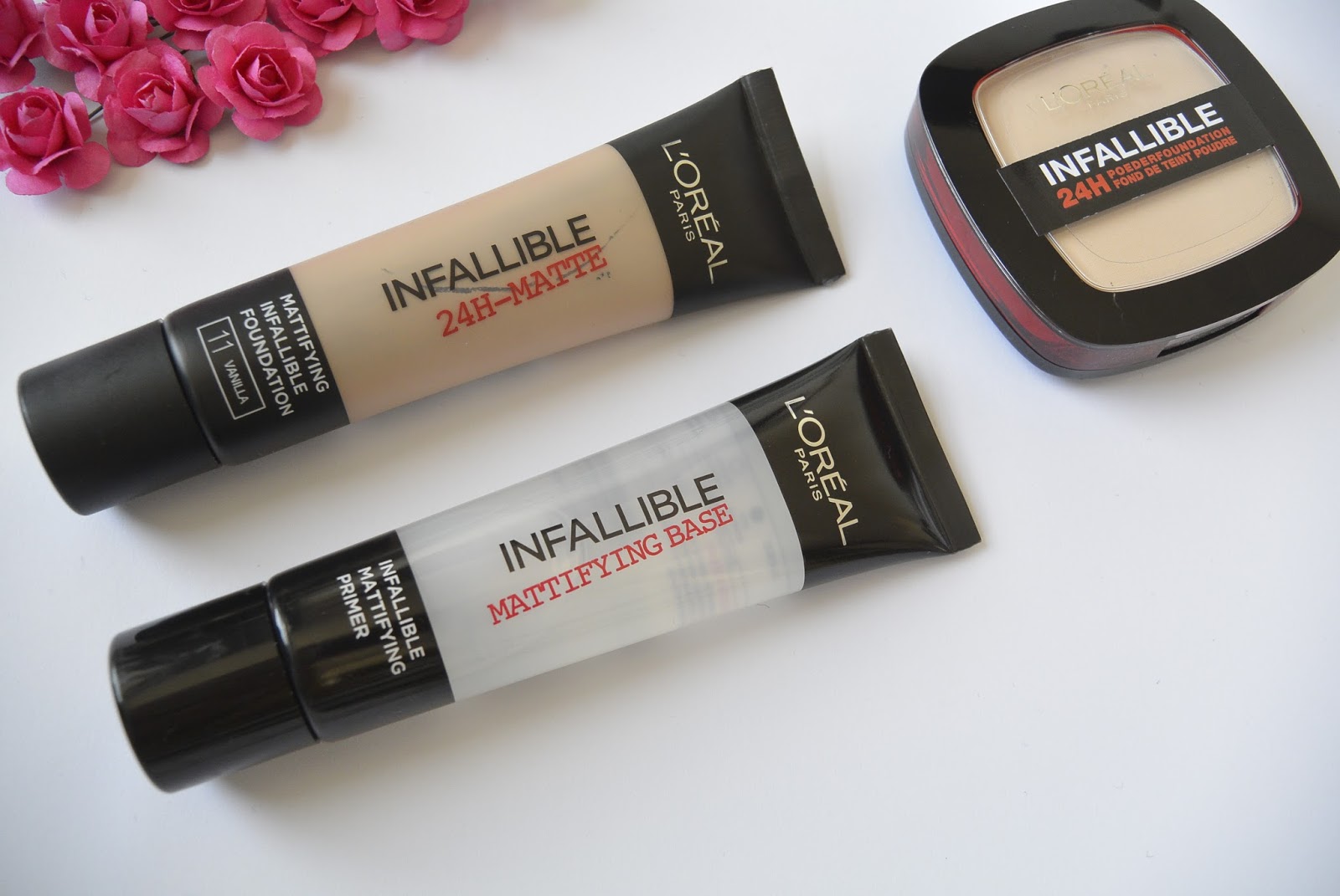 L'oréal Infallible mattifying base primer review Irispraat.nl