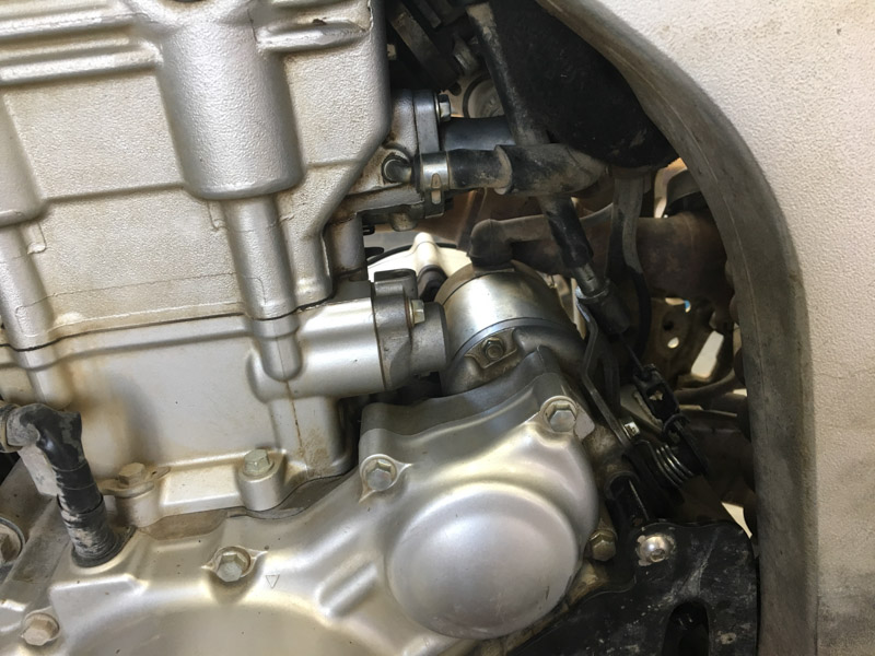 Dualsport Diary WR250R cam chain tensioner replacement